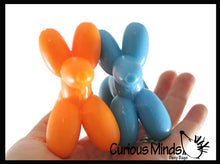 Load image into Gallery viewer, 1 Mini Balloon Dog Doh Filled Stress Ball - Cute Squishy Sen