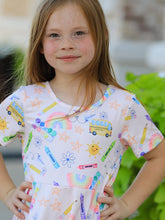 Load image into Gallery viewer, Colorful Back-to-School Dress