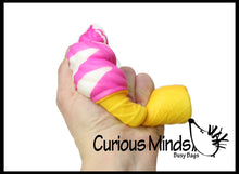 Load image into Gallery viewer, 1 Large 6.5" Squishy Slow Rise Ice Cream Cone -  Sensory, St