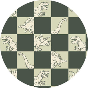 Checkered Dinos Bamboo Styles