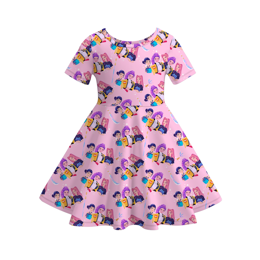 Pink Demon Hunters Dress