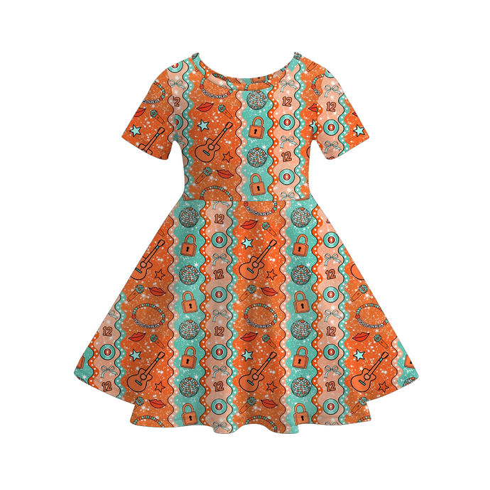 Wavy Showgirl Dress