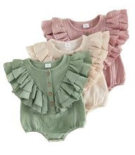 Load image into Gallery viewer, Infant Ruffle Romper