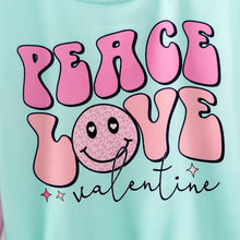Load image into Gallery viewer, Peace Love Valentine Top
