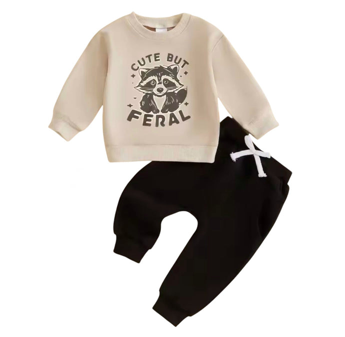 Cute but Feral Jogger Set