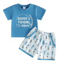 Load image into Gallery viewer, Daddy's Fishing Buddy Outfit