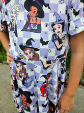 Load image into Gallery viewer, Spooky Princess Checkered Dress