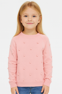 Pink Pom Pom Sweater