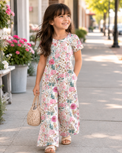 Load image into Gallery viewer, Floral Wide Leg Jumpsuit