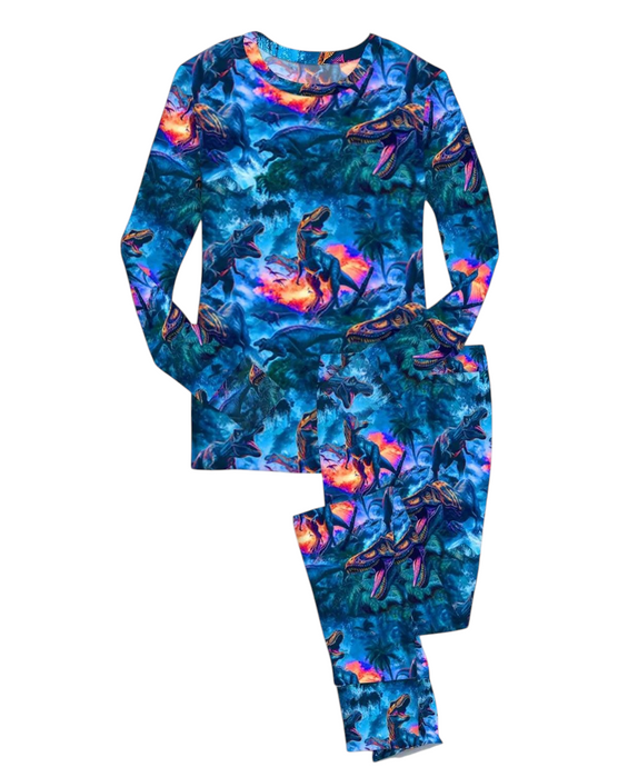 Fantasy Dinosaur Kingdom Bamboo Lounge Set