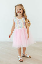 Load image into Gallery viewer, Rainbow Skies Tank Tutu Dress