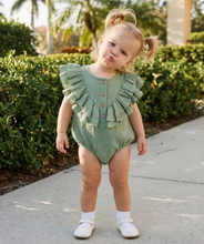 Load image into Gallery viewer, Infant Ruffle Romper