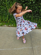Load image into Gallery viewer, Spooky Princess Checkered Dress