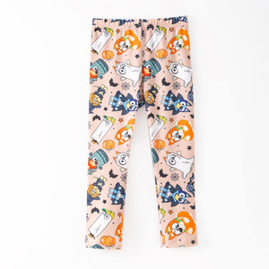 Blue Dog Halloween Leggings