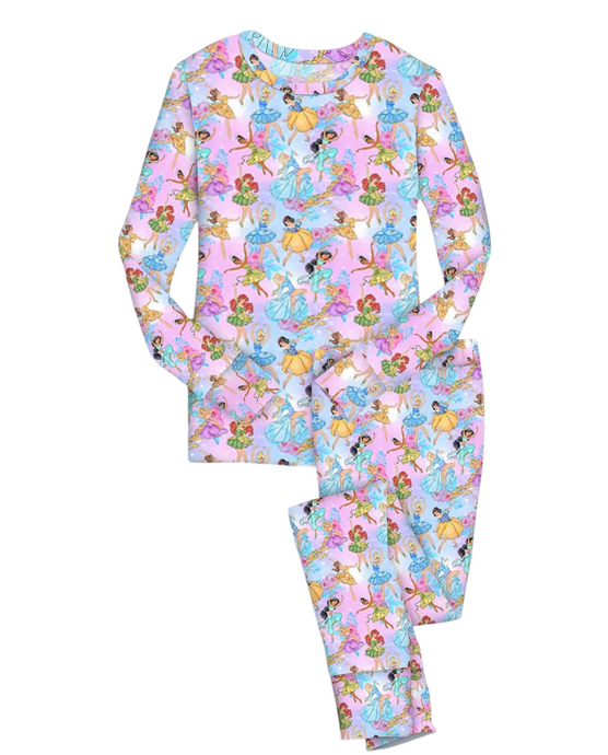 Rainbow Princess Bamboo Lounge Set