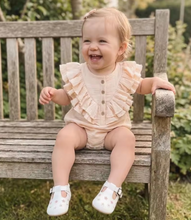 Load image into Gallery viewer, Infant Ruffle Romper