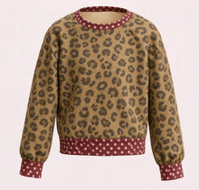 Load image into Gallery viewer, Brown Leopard Sweatshirt