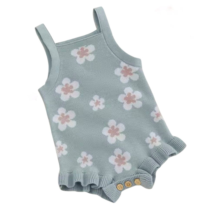 Floral Knit Romper