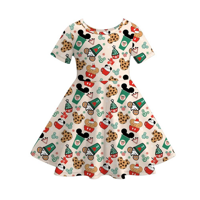Classic Christmas Mouse Dress