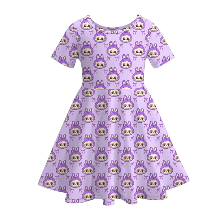 Purple Labubu Dress