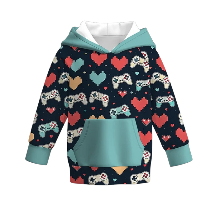 Gaming Hearts Hoodie