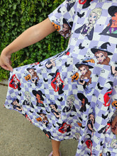 Load image into Gallery viewer, Spooky Princess Checkered Dress