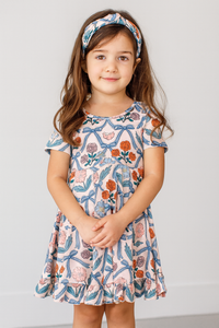Autumn Floral Dress