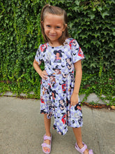 Load image into Gallery viewer, Spooky Princess Checkered Dress