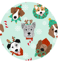 Load image into Gallery viewer, Christmas Pups Bamboo