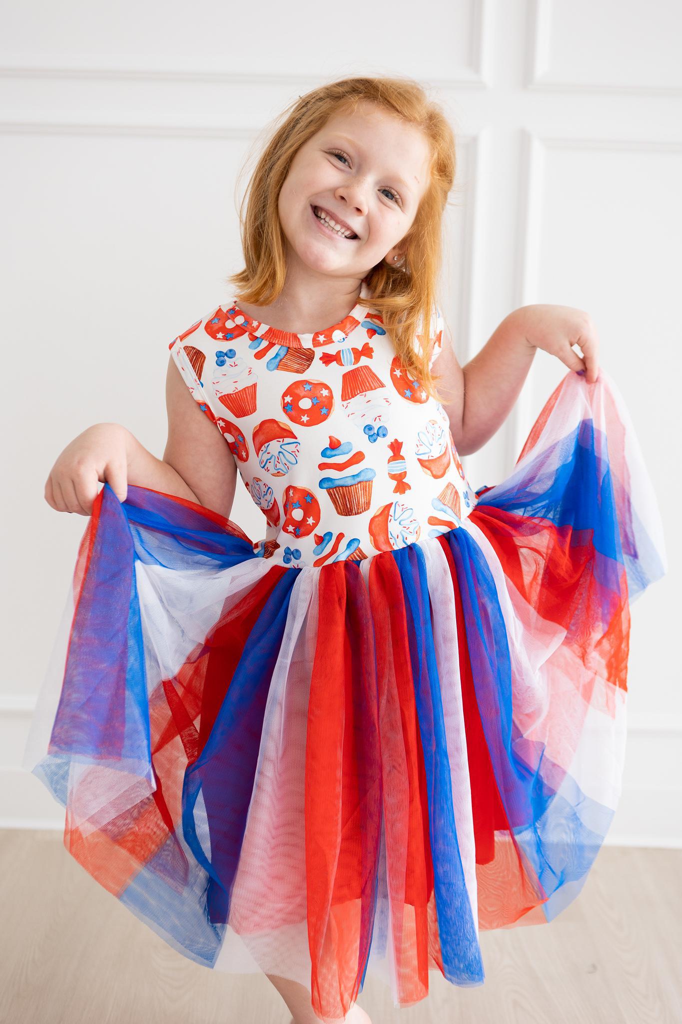 red and white tutu dress White Tutu Skirt With Red Ribbon Trim