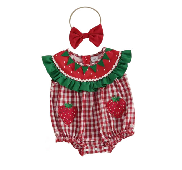 Strawberry Romper
