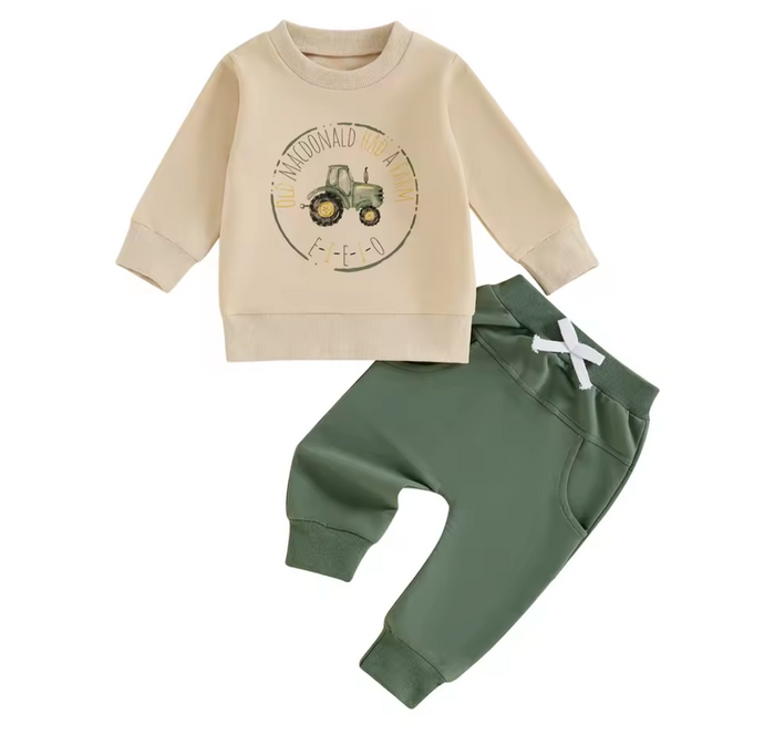 Old McDonald Jogger Set