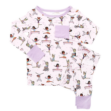 Load image into Gallery viewer, Happy Ballerina Bamboo Lounge Set