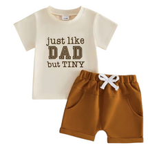 Load image into Gallery viewer, Just Like Dad But Tiny Outfit
