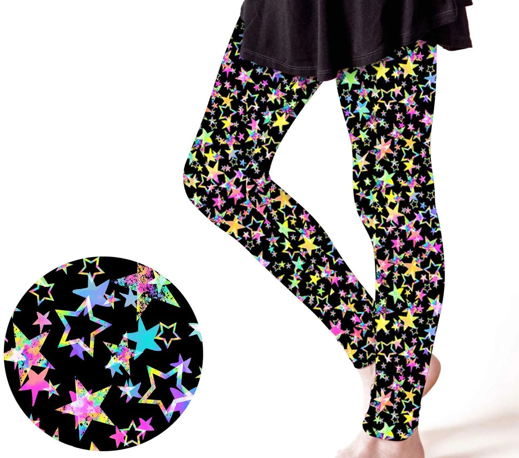 Glitter Stars leggings