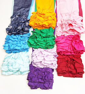 Ruffle Pants- Several Colors Available! - The Poppy Sage Children's Boutique