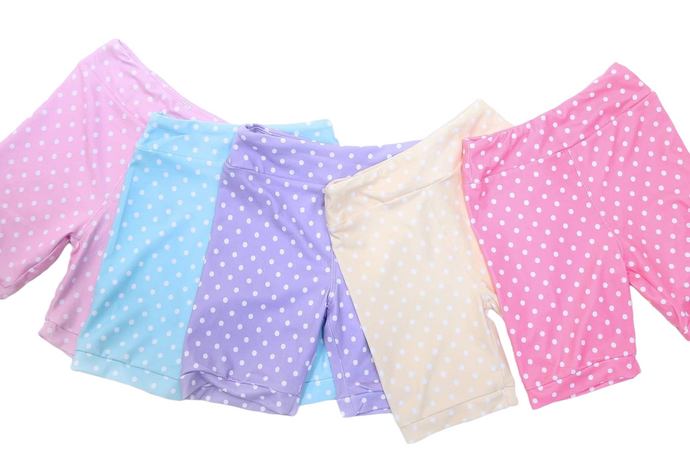 Charlies Project Polka Dot Fitted Shorties - The Poppy Sage Children's Boutique