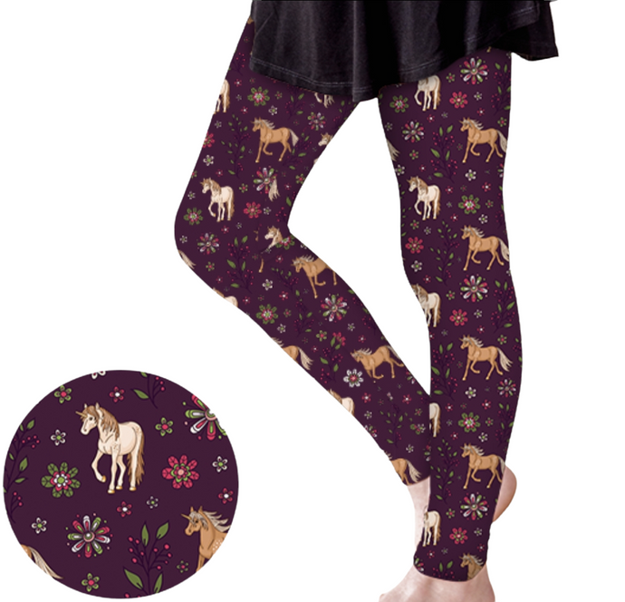 Galloping Dreams -Casual Cloud soft leggings