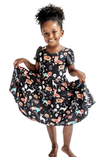 Load image into Gallery viewer, Costume Pups! Charlie&#39;s Project twirl dress - The Poppy Sage Children&#39;s Boutique