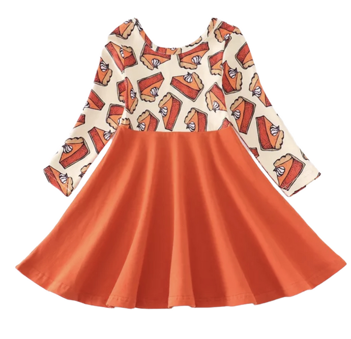 Pumpkin Pie Twirl dress