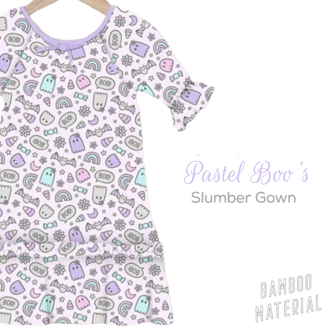 Pastel Boo's Bamboo Slumber Gown